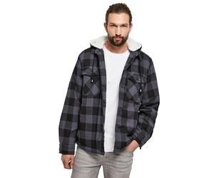 Brandit Lumber Jacket Hooded Giubbotto da Boscaiolo con Cappuccio Uomo (Pacco da 1)
