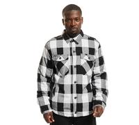 Brandit Lumber Jacket, Uomo, white/black, XL