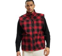 Brandit Gilet bacca / rosso / nero, Taglia 5XL