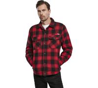 Brandit Lumberjacket Camicia Lumberjack Quadri Flanella Nera Grigia