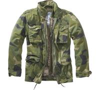 Brandit M65 Giant Giacca Vintage Uomo Outdoor Teddyfutter Con Cappuccio Army