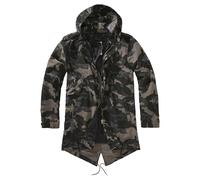 Brandit Parka di mezza stagione 'M51 US' antracite / grafite / greige / verde scuro Uomo Brandit L
