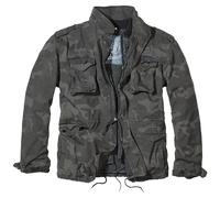 Brandit M65 Campo Gigante Giacca Esercito Uomo Cappotto Dell'Annata Calda Fodera