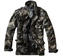 Brandit M65 Classic Giacca Militare Invernale 2in1 US Parka Nero Oliv Beige XXL