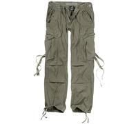 Brandit M65 Damen Cargohose Vintage Militärhose Flatfront Gr. 27-36 Lang