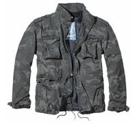 Brandit M65 Giant Giacca Mimetico Scuro Vintage Parka Militare Fodera S-7XL