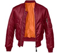 Brandit MA1 Classic Giacca, Rosso Borgogna, Taglia 6XL