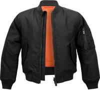 Brandit Giacca MA1 Unisex Bambini Nera 158/164