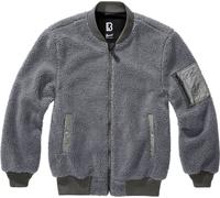 Brandit MA1 Sherpa Giacca in pile Teddy, Antracite, Taglia XXL