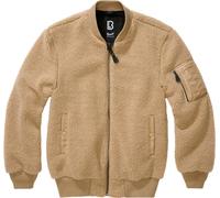 Brandit MA1 Sherpa Giacca in pile Teddy, beige, Taglia 4XL