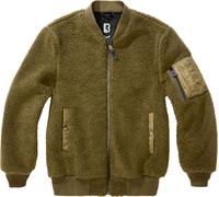 Brandit Ma1 Sherpa Full Zip Fleece Verde XL Uomo