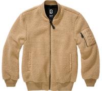 Brandit MA1 Sherpa, giacca in tessuto 3XL male Beige