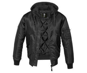 Brandit MA1 Sweat Hoodie Giacca M uomo nero
