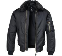§Giacca Brandit MA2 Fur Collar Nera§