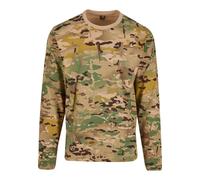 Brandit Maglietta beige / marrone chiaro / oliva / nero Uomo Brandit XL beige / marrone chiaro / oliva / nero