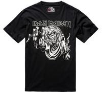 Brandit Maglietta Iron Maiden T Shirt Eddy Glow 61049 S Nero
