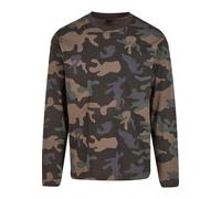 Brandit Maglietta marrone chiaro / grigio scuro / cachi / verde scuro Uomo Brandit XXXL marrone chiaro / grigio scuro / cachi / verde scuro
