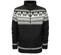 Brandit Norweger Full Zip Sweater Nero M Uomo