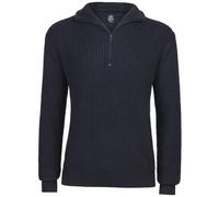 Brandit Marine Pullover Troyer, Color: navy, Size: M48-50