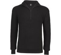 Brandit Pullover Marine Troyer Uomo XL Nero