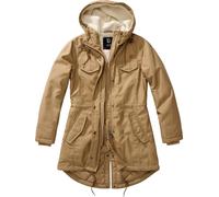 Brandit Parka di mezza stagione 'Marsh Lake' marrone chiaro Donna - Abbigliamento - Taglie comode - Giacche Brandit 4XL