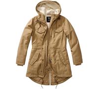Brandit Parka da donna Marsh Lake mezza stagione Marrone Taglia M