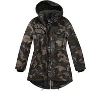 Brandit Marsh Lake Parka, giacca tessile donna L female Darkcamo
