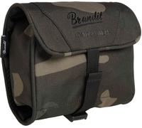 Brandit Medium Borsa articoli da toeletta, nero-grigio per maschi