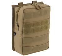 Brandit MOLLE Custodia Cross Cerniera PALS Organizzatore Tasca Esercito Camel