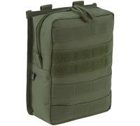 Brandit MOLLE Custodia Cross Cerniera PALS Organizzatore Tasca Esercito Oliva