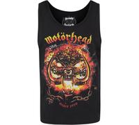 Brandit Motörhead Canotta Uomo Overkill Black Print Logo Jersey 100% Cotone