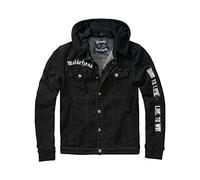 Brandit Motörhead Cradock Denim Jacket, Color: black+blac, Size: L