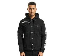 Brandit Motörhead Cradock Denim Jacket, color: black+blac, size: 4XL