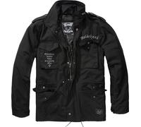 Brandit Motörhead Giacca M65 Fodera rimovibile Cappotto da Campo Parka Nero