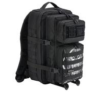 Brandit Motörhead US Cooper Grande Zaino Borsa Con Tasche Frontali Nero