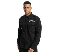 Brandit Motörhead Vintage Shirt Long S, Uomo, black, M