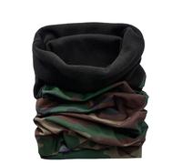 Bandana tubolare protettiva Brandit Multifunction Fleece - Woodland universale