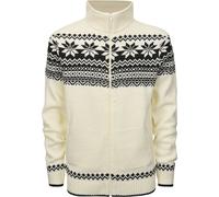 Brandit Norweger Zip Pullover, bianco/nero, Taglia 3XL