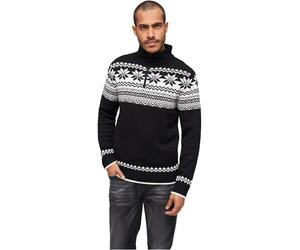 Brandit Norwegian-Style Sweater Uomo Maglione Nero 100% Acrilica Regular