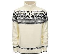 Brandit Norwegian Troyer, pullover 3XL male Bianco/Nero