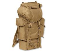 Brandit Nylon Zaino, beige/marrone, Taglia unica