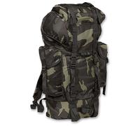Brandit Nylon Zaino, nero-grigio per maschi