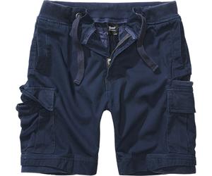 Brandit Packham Vintage Cargo Calzoncini, Blu navy, Taglia M