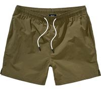 Brandit Swim Shorts Uomo Bermuda Verde Oliva XXL 100% Nylon