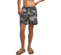 Brandit Swimshorts Costume a Pantaloncino, Grigio Militare, S Uomo
