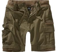 Brandit Pantaloncini da uomo Packham Vintage Olive 3XL Verde