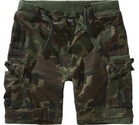 Brandit Pantaloncini da uomo Packham Vintage Woodland 7XL Camouflage
