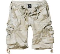 Brandit Pantaloncini vintage in Sandstorm S Camouflage