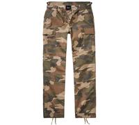Brandit Pantaloni BDU Ripstop Cargo da Donna in Cotone Twill Tasche