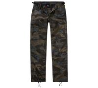 Brandit Women BDU Ripstop Pants, Donna, darkcamo, 33